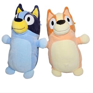 Bluey and Bingo HugMee Squishmallows Set